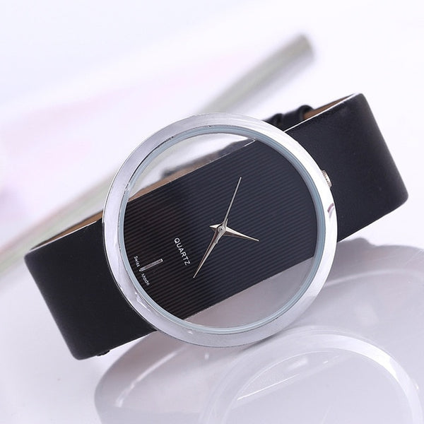 Top Leather Quartz Watch Lady Watches