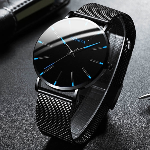 Men's Fashion Ultra Thin Watches
